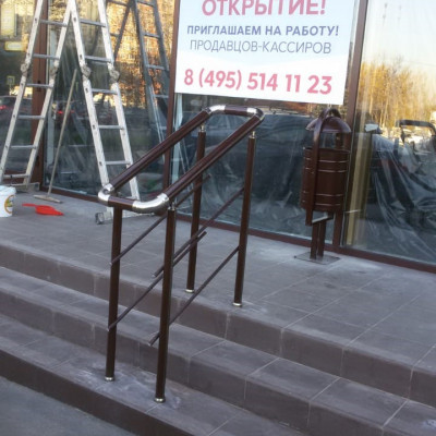 Алюминиевый профиль RAL 8017 + бронза